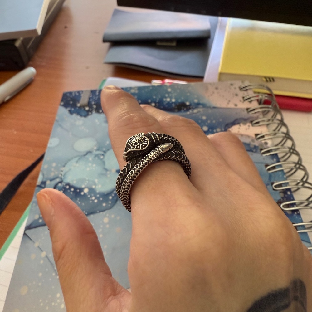 GUCCI Garden Snake ring, size 7,5